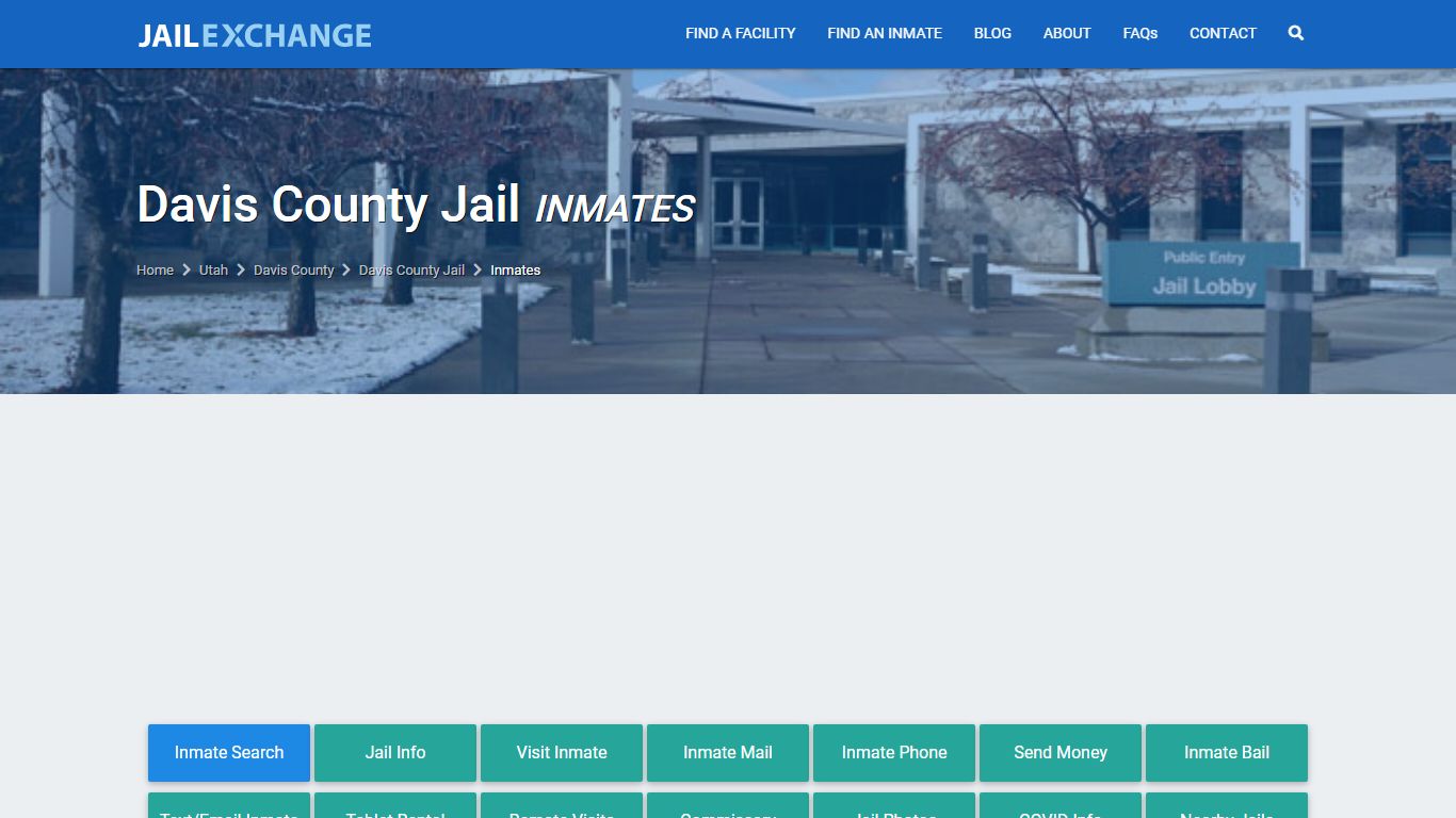 Davis County Jail Inmates | Arrests | Mugshots | UT
